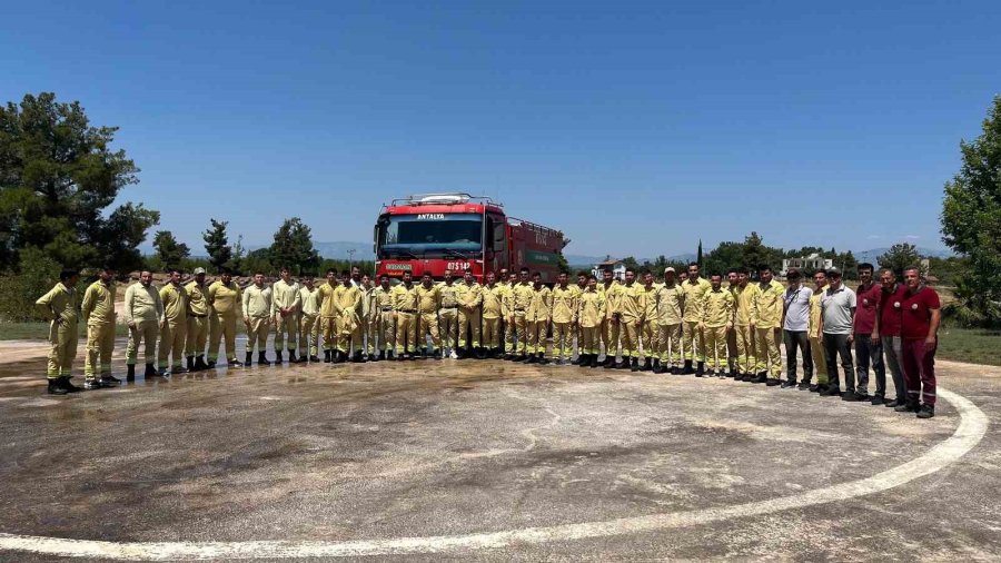 Serik Orman İşletme Müdürlüğü’ne 48 Yeni Personel Takviyesi