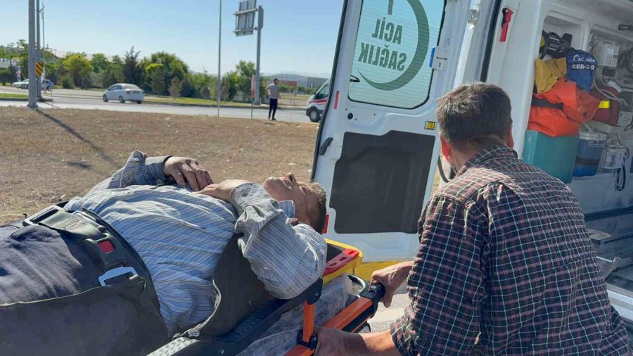 Aksaray’da Tırla Otomobil Çarpıştı: 2 Yaralı