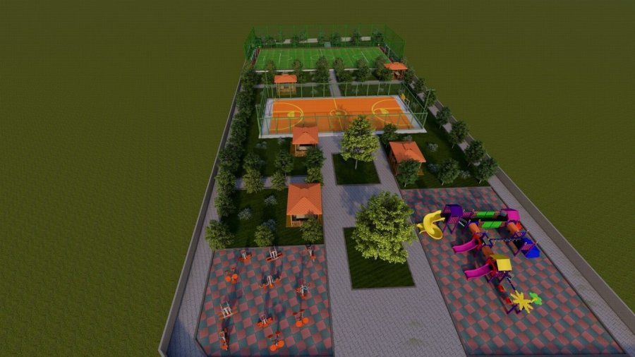 Niğde Belediyesi’nden Yeni Parklar Ve Yeşil Alanlar