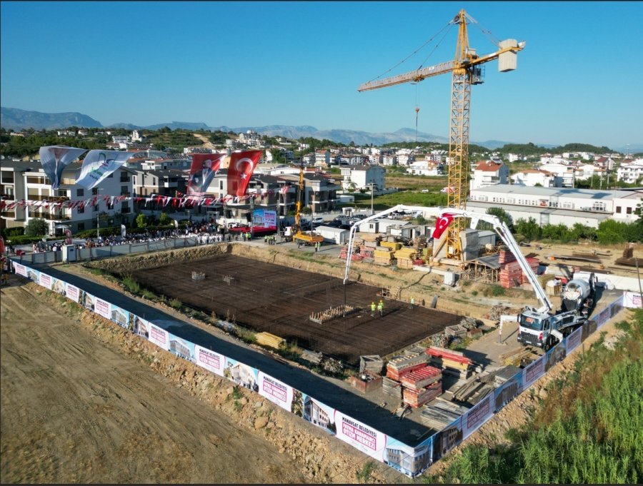 Manavgat Belediyesi Fatma Karamancı Otizm Merkezi’nin Temeli Atıldı