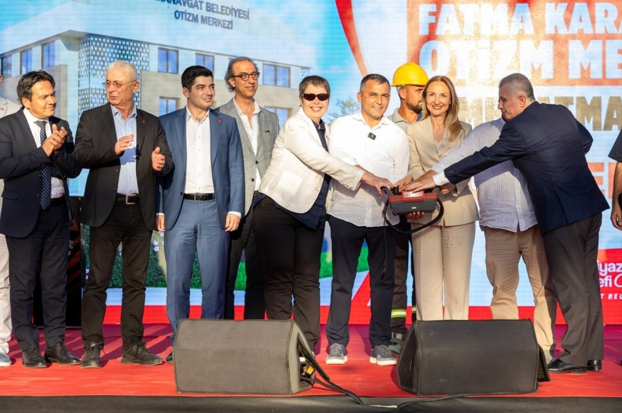 Manavgat Belediyesi Fatma Karamancı Otizm Merkezi’nin Temeli Atıldı