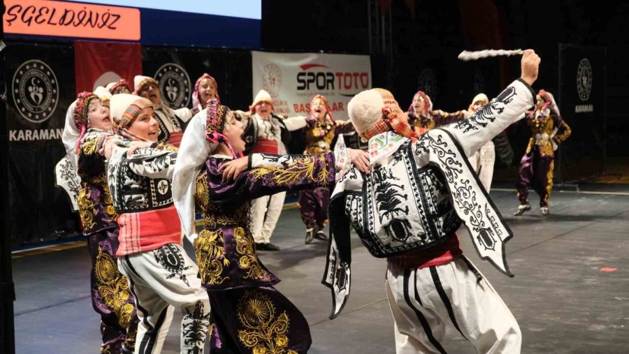 Karaman’da Halk Oyunları Yıldızlar Türkiye Şampiyonası Sona Erdi