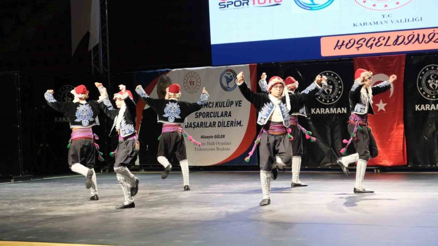 Karaman’da Halk Oyunları Yıldızlar Türkiye Şampiyonası Sona Erdi