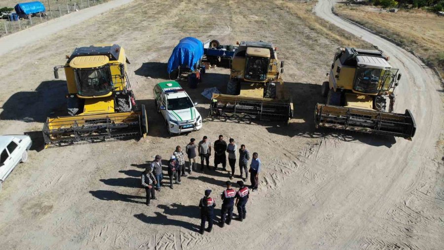 Jandarmadan Çiftçilere Anız Yakmama Eğitimi