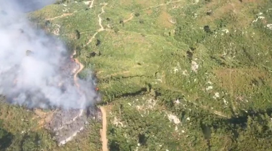 Antalya’da 2 İlçede Orman Yangını