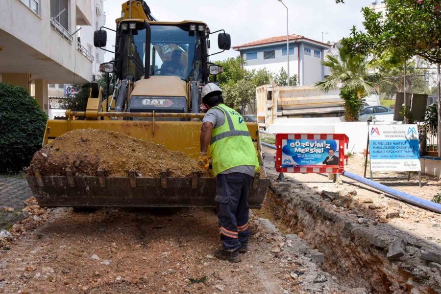 Meski, Yapraklıkoy Mevkiinde İçme Suyu Hattını Yeniledi