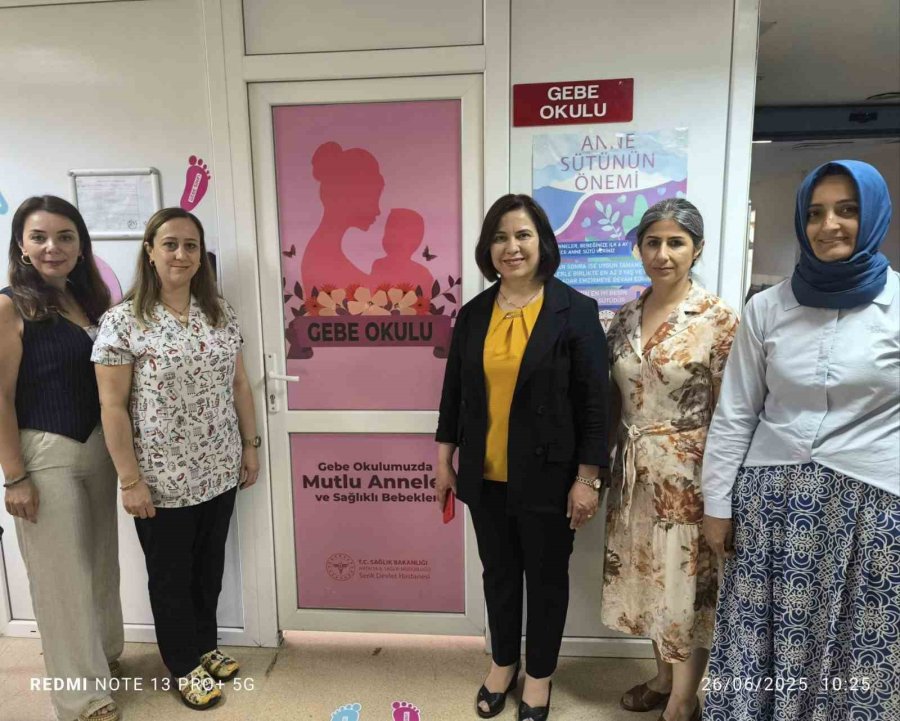 Serik Devlet Hastanesi ‘anne Dostu Hastane’ Unvanı Aldı