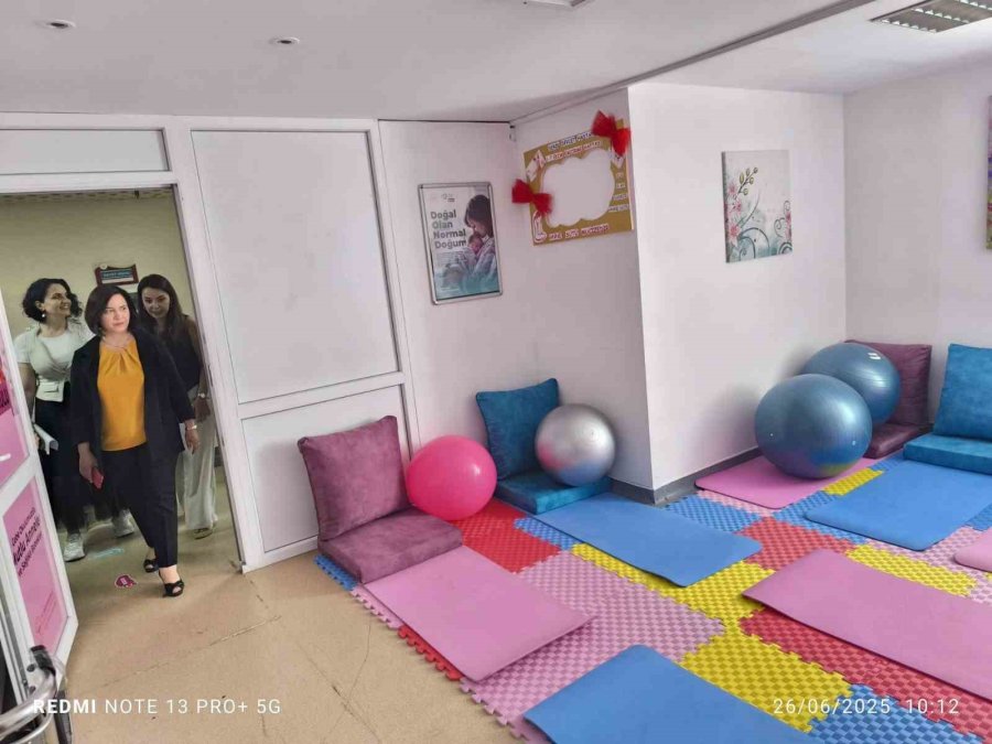 Serik Devlet Hastanesi ‘anne Dostu Hastane’ Unvanı Aldı