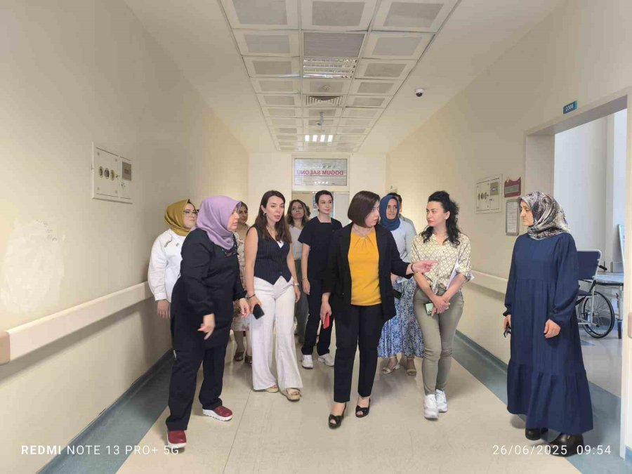 Serik Devlet Hastanesi ‘anne Dostu Hastane’ Unvanı Aldı