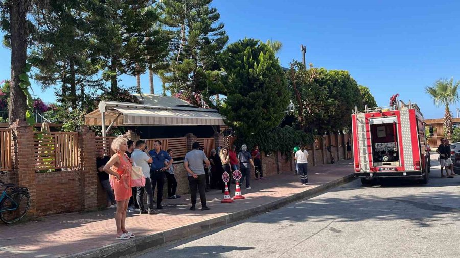 Alanya’da Otelin Kazan Dairesindeki Yangın Korkuttu