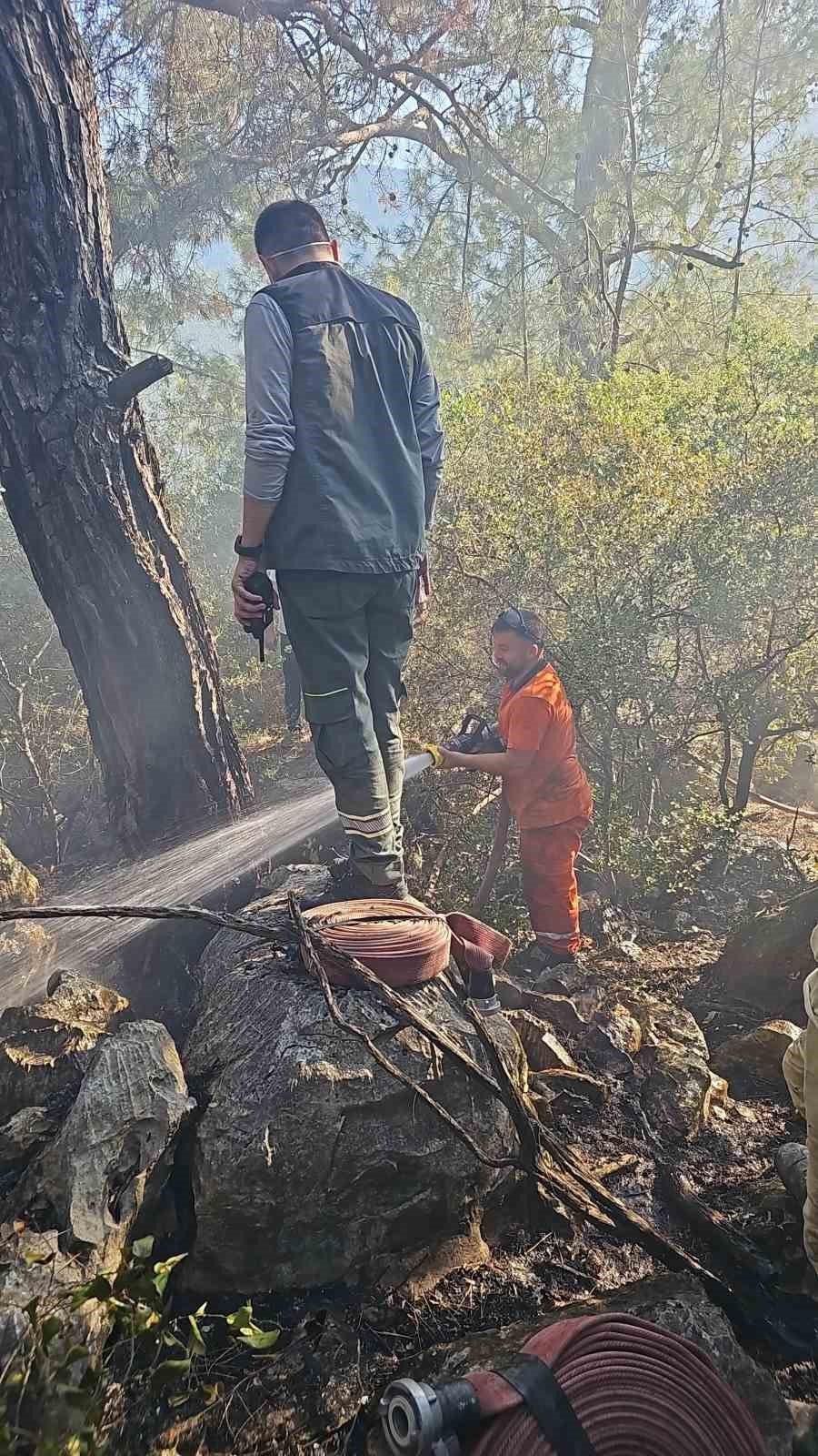 Finike’deki Orman Yangını Kontrol Altına Alındı
