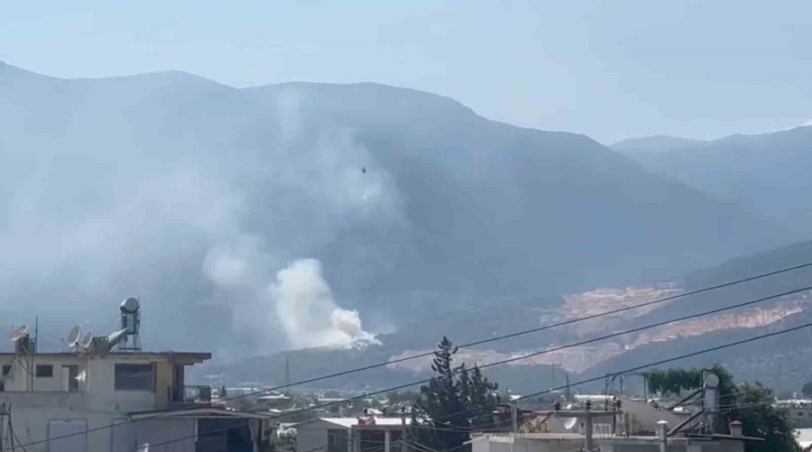 Finike’de Orman Yangını