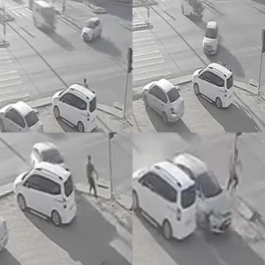 İki Ayrı Kazada Saniselerle Ölümden Kurtuluş: O Anlar Kamerada