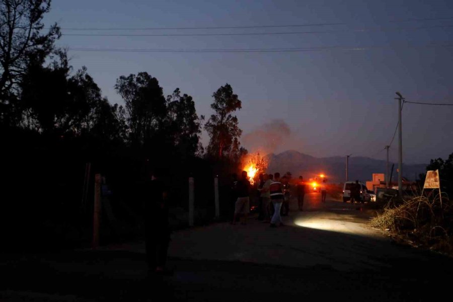 İzmir’deki Orman Yangını Haberlerini İzlerken Alevleri Kapısında Buldu