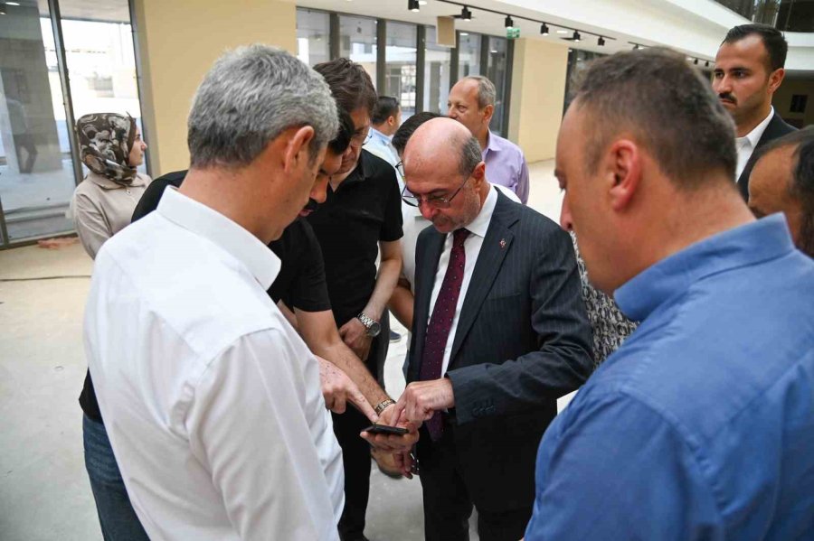 Selçuklu’ya Kazandırılacak Türkiye’nin En Modern Ve Kapsamlı Güzel Sanatlar Lisesi’nde Sona Yaklaşıldı