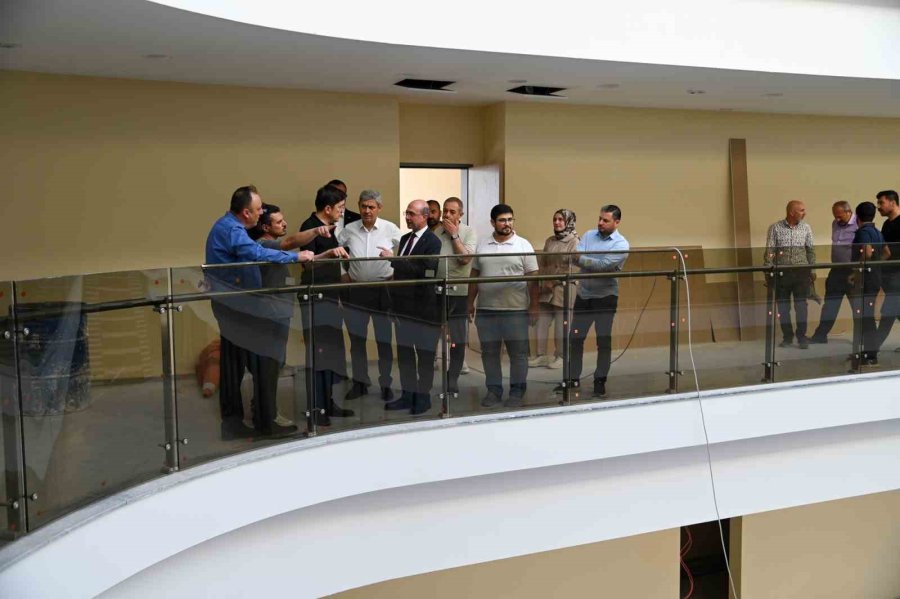 Selçuklu’ya Kazandırılacak Türkiye’nin En Modern Ve Kapsamlı Güzel Sanatlar Lisesi’nde Sona Yaklaşıldı