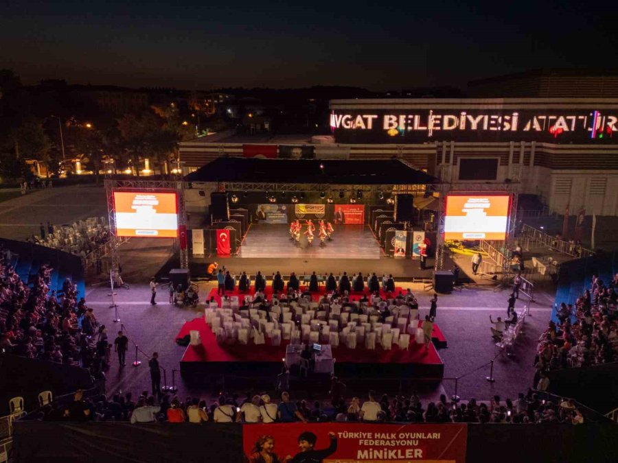 Minikler Türkiye Halk Oyunları Şampiyonası Manavgat’ta Coşkuyla Sona Erdi