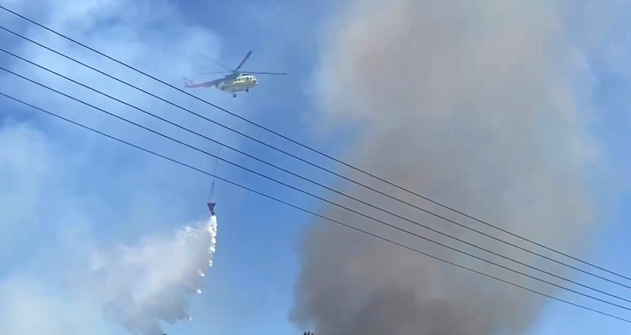 Antalya’da Ormanlık Ve Kırsal Alanda Çıkan Yangın Kontrol Altına Alındı