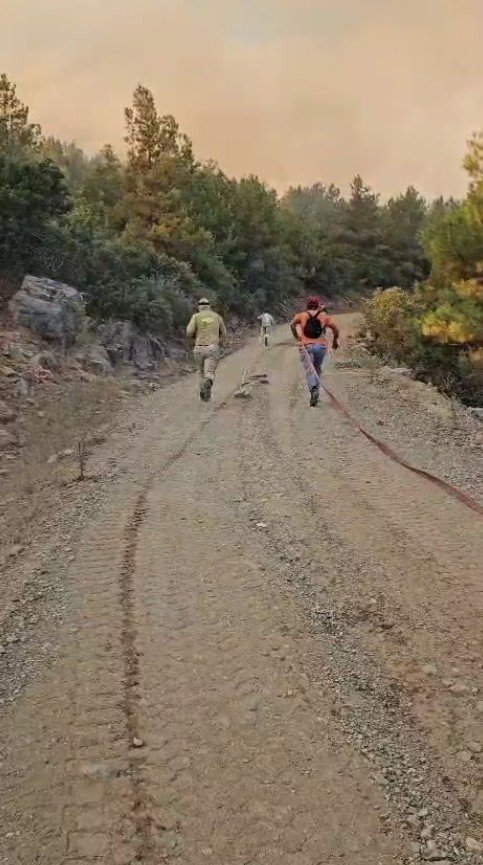 Antalya Gazipaşa’da Orman Yangını