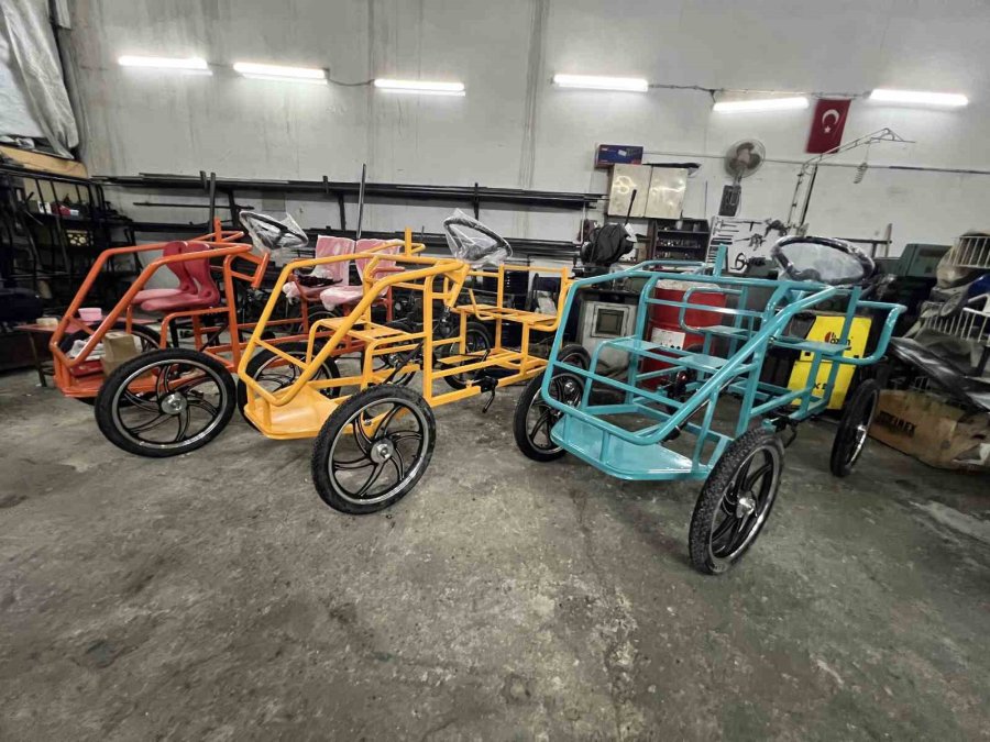 Bisikletleri Sanat Eserine Çeviriyor