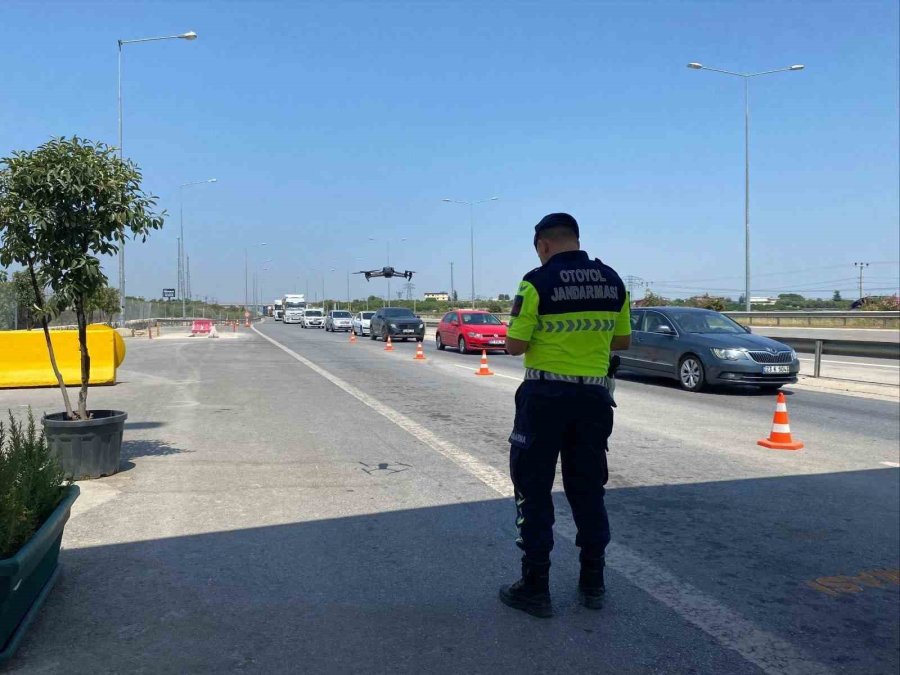 Mersin’de Dron Destekli Denetim: 37 Sürücüye 89 Bin Tl Ceza
