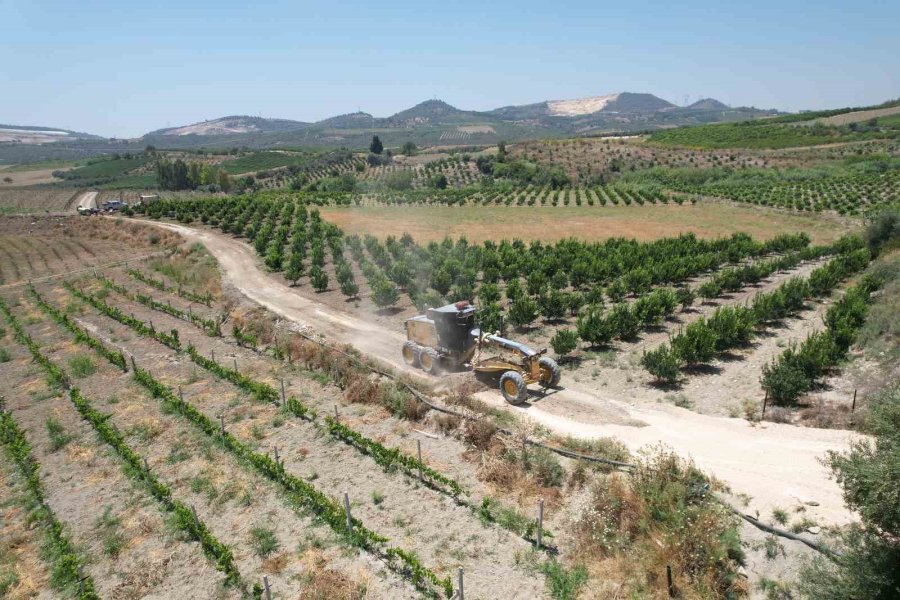 Akdeniz’de Tarım Yolları Yenileniyor