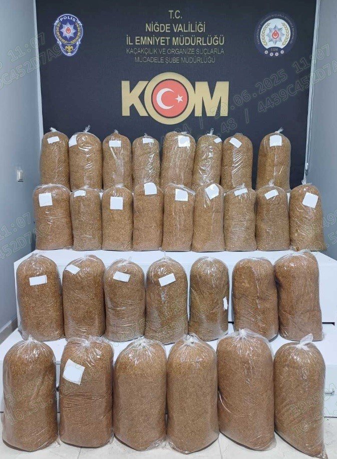 Niğde’de Kaçakçılara Geçit Yok