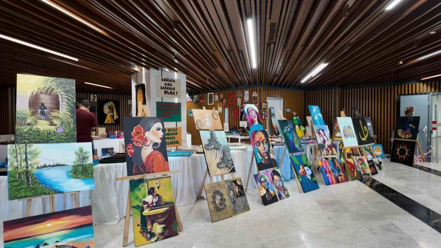 Antalya Şehir Hastanesi Amatem Biriminden Farkındalık Sergisi