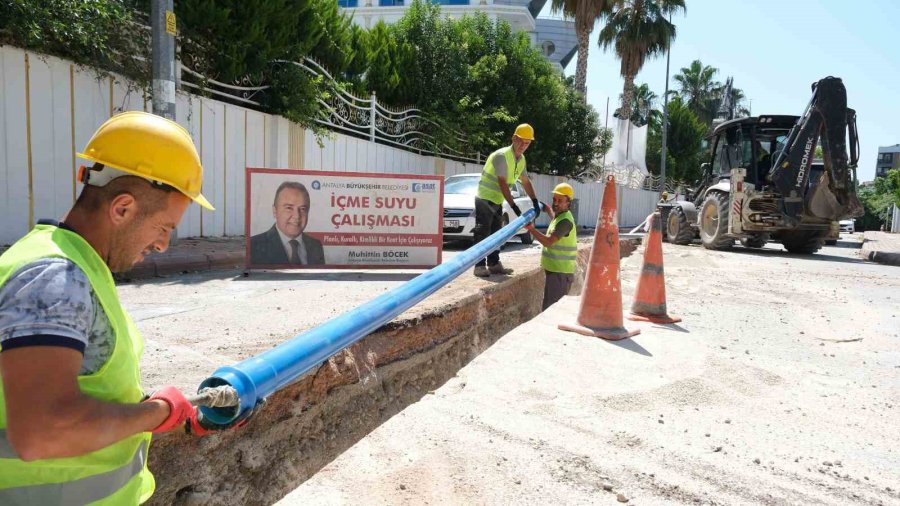 Asat’tan Konyaaltı’na 570 Milyon Tl’lik İçme Suyu Yatırımı