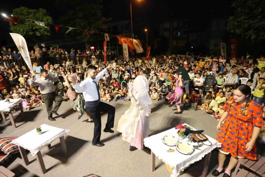 Mahallelerde Eğlence "sahne Kepez" İle Başladı