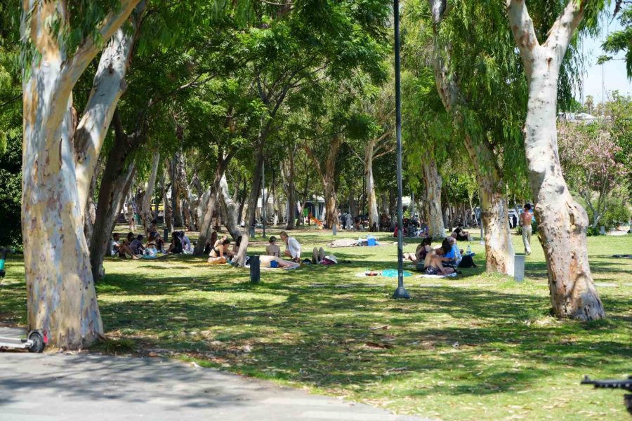 Antalya’da Termometreler 43 Dereceyi Gördü, Sahiller Doldu