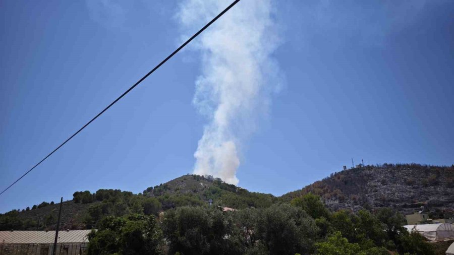 Gazipaşa’da Ormanlık Alanda Yangın