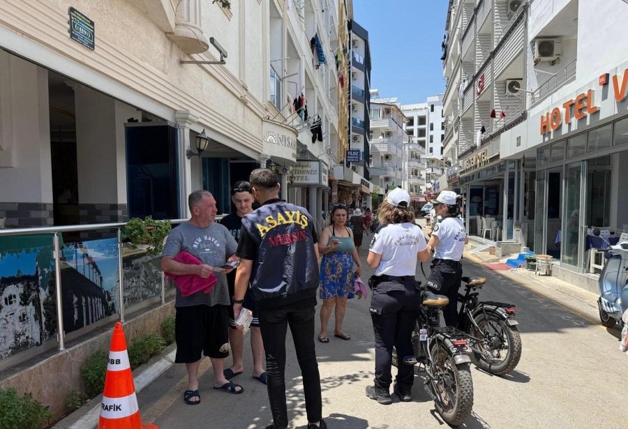 Mersin’de Turizm Bölgelerinde Asayiş Denetimi