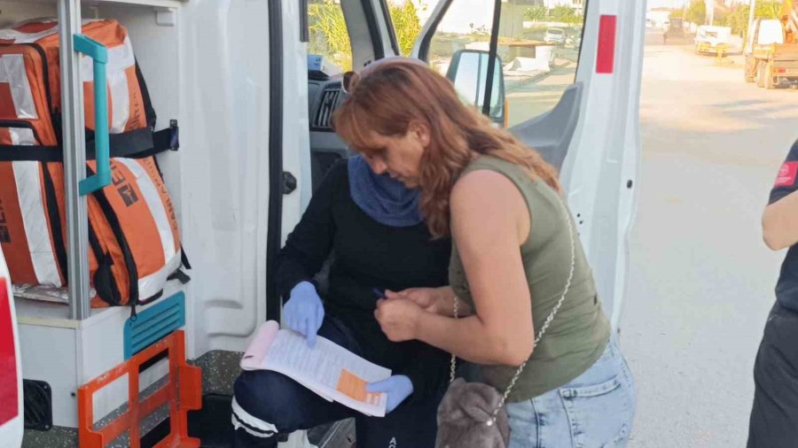 Bir Anlık Dikkatsizlik Kazaya Neden Oldu