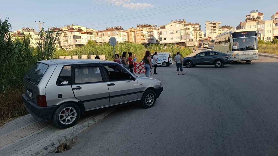 Bir Anlık Dikkatsizlik Kazaya Neden Oldu