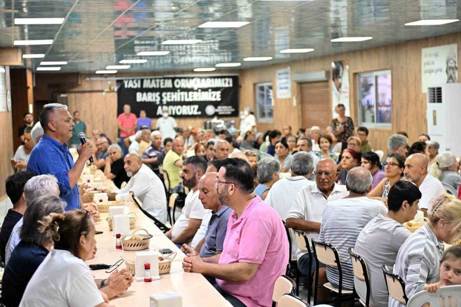 Başkan Uysal: "zalimle Mazlumun Mücadelesinde Biz Her Zaman Mazlumun Yanındayız"