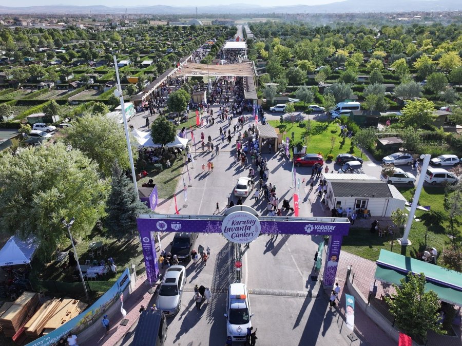 Türkiye’nin En Büyük Lavanta Bahçesi’nde Festival Coşkusu
