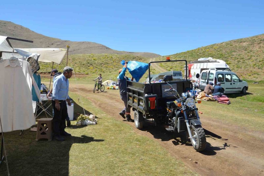 Alanya’da Yaylalara Katı Atık Toplama Hizmeti Sunuluyor