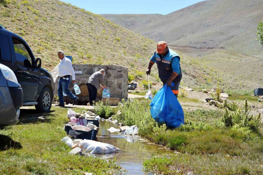 Alanya’da Yaylalara Katı Atık Toplama Hizmeti Sunuluyor