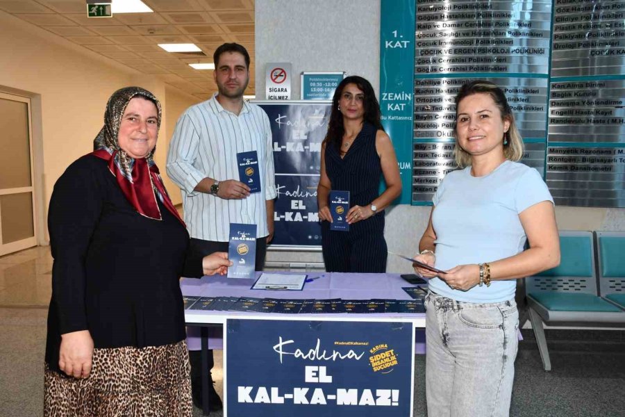 Alanya’da Kadına Yönelik Şiddetle Mücadele Anlatıldı