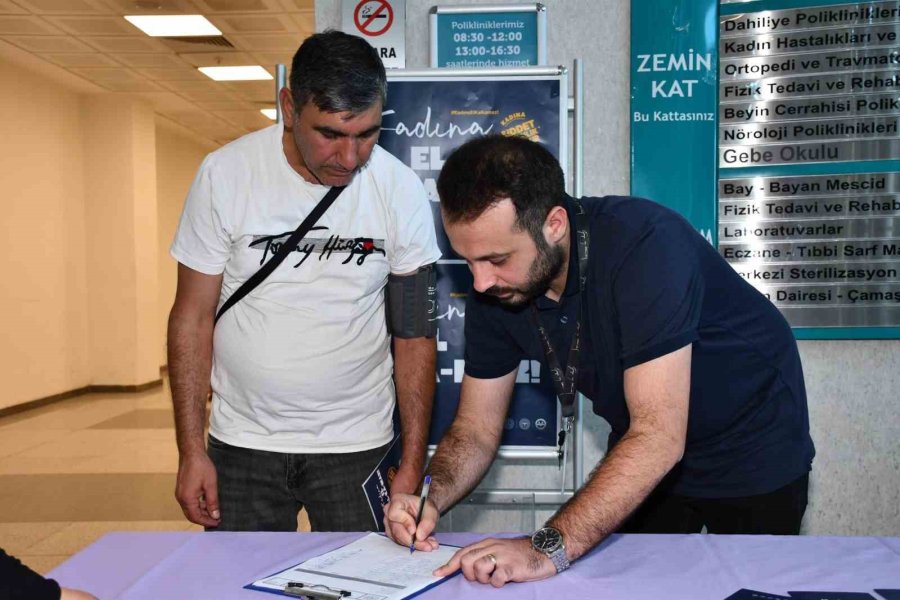 Alanya’da Kadına Yönelik Şiddetle Mücadele Anlatıldı