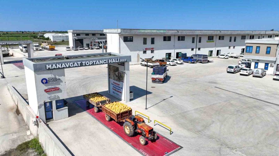 Manavgat’ın Yeni Toptancı Hali Hizmete Hazır