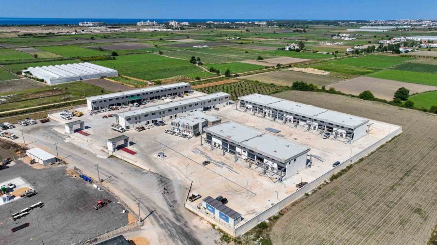 Manavgat’ın Yeni Toptancı Hali Hizmete Hazır