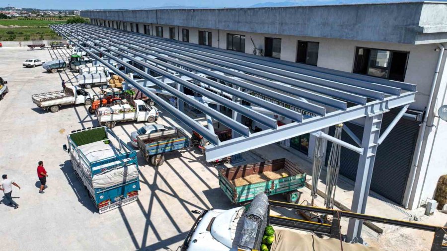 Manavgat’ın Yeni Toptancı Hali Hizmete Hazır