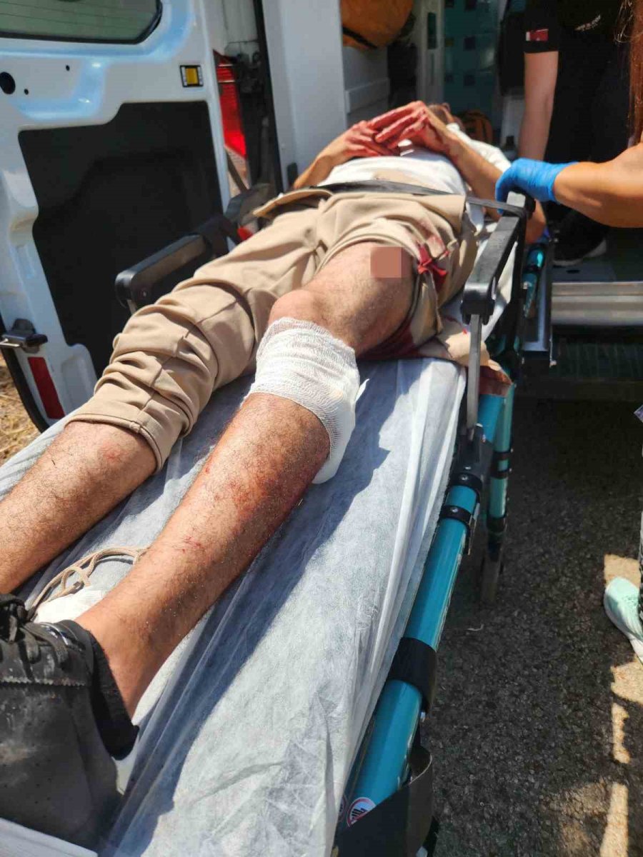 Tartıştığı Kişiyi Bacağından Vurdu, Başında Bekledi