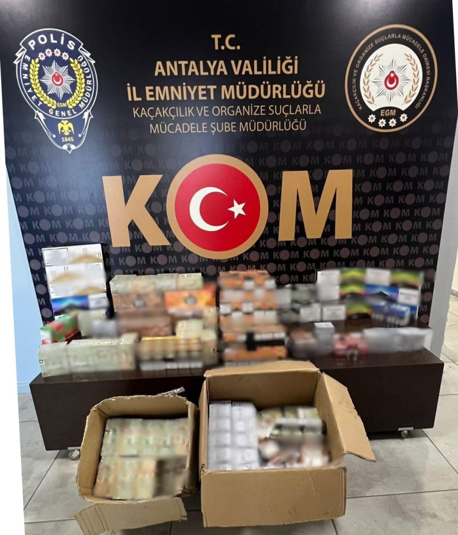 Antalya’da Kaçakçılık Ve Rüşvet Operasyonları: 6 Tutuklama