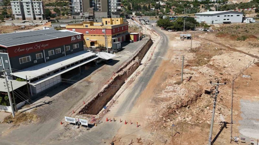 Kepez Fevzi Çakmak Mahallesi’ne 92 Milyon Tl’lik Yağmur Suyu Yatırımı