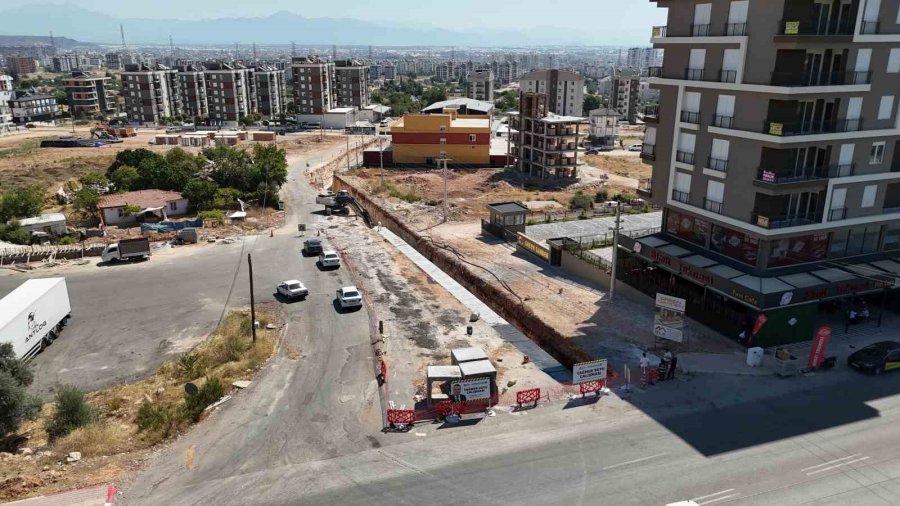 Kepez Fevzi Çakmak Mahallesi’ne 92 Milyon Tl’lik Yağmur Suyu Yatırımı