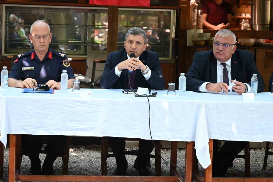 Turizm Güvenlik Toplantısı Kumluca’da Yapıldı