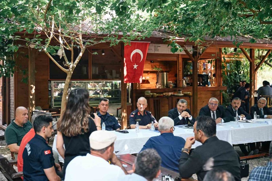 Vali Şahin: "olimpos Bölgesinde Yasadışı Hiçbir Faaliyete İzin Vermeyeceğiz"